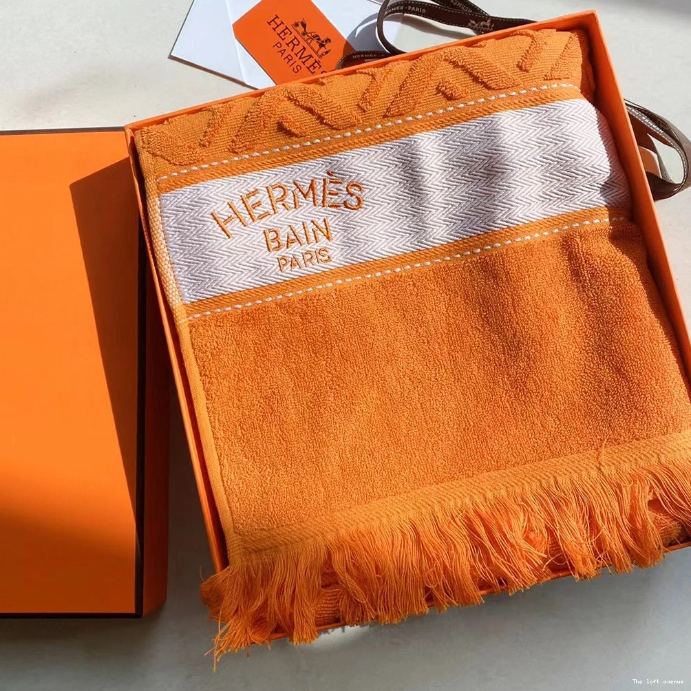 CUSTOM BEACH TOWEL HERMES 0804